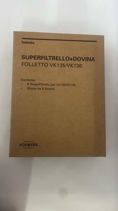 Superfiltrello + dovina Folletto VK135/136